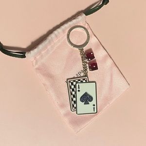 ♠️ kate spade ♠️ ace of spades key chain